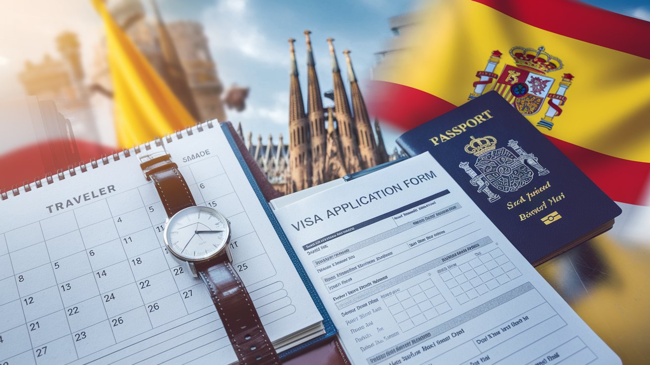 spain visa processing time